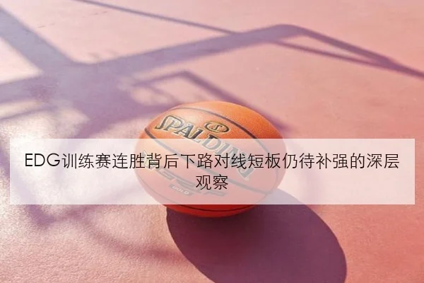 EDG训练赛连胜背后下路对线短板仍待补强的深层观察